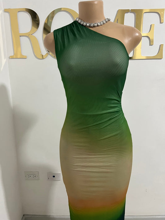 Carli Vibe Dress (Green)