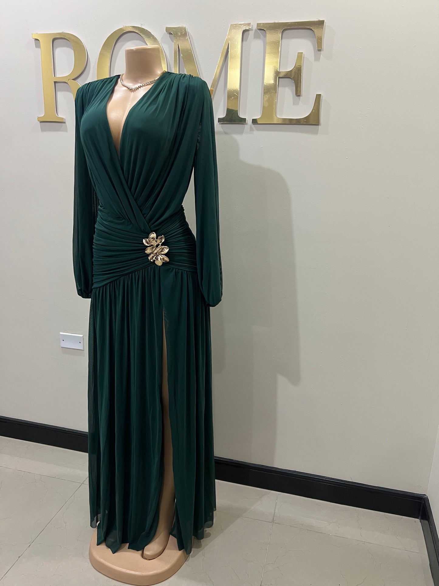Michelle Valor Dress (Green)