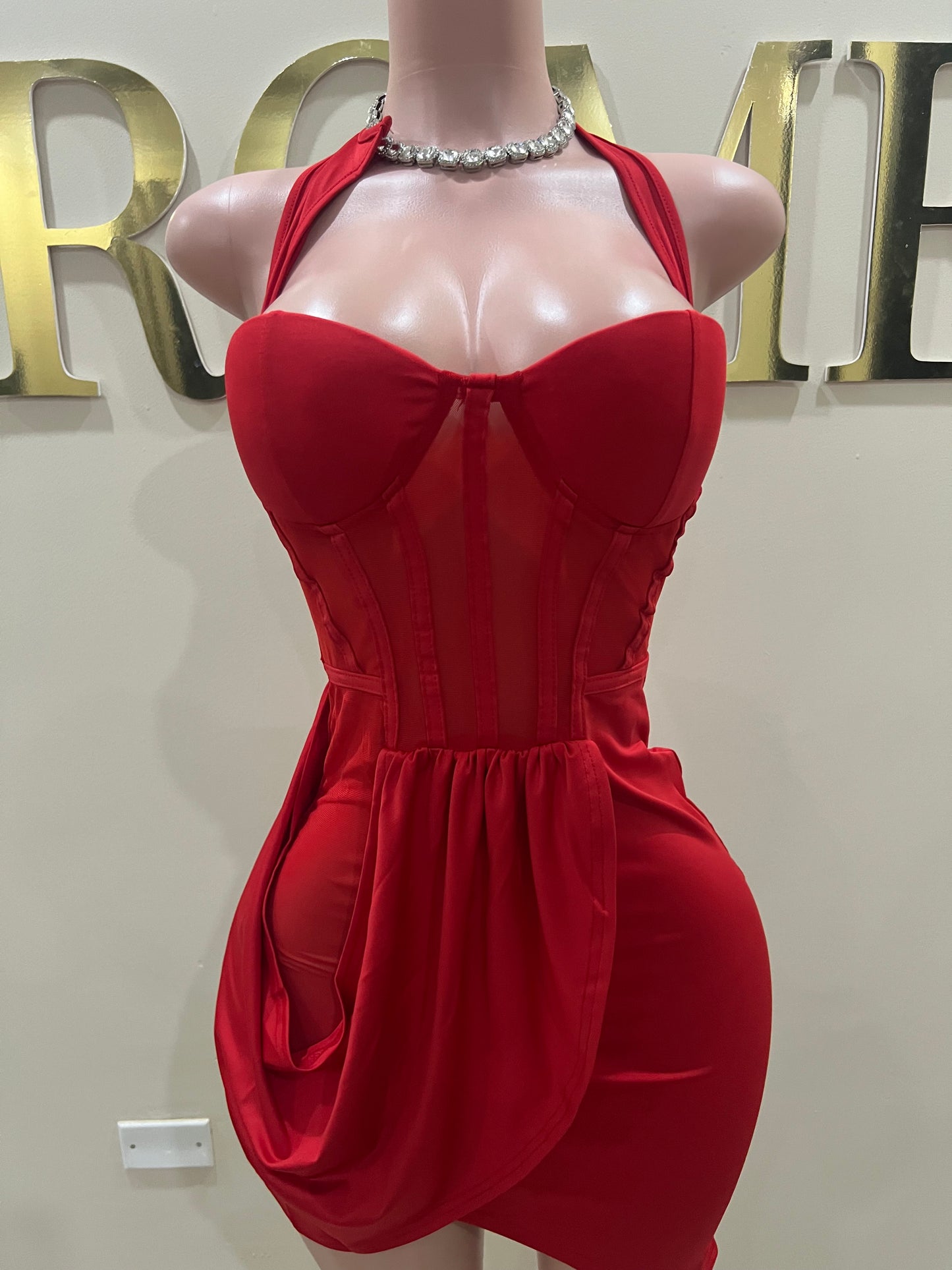 Ciara Dress (Red)