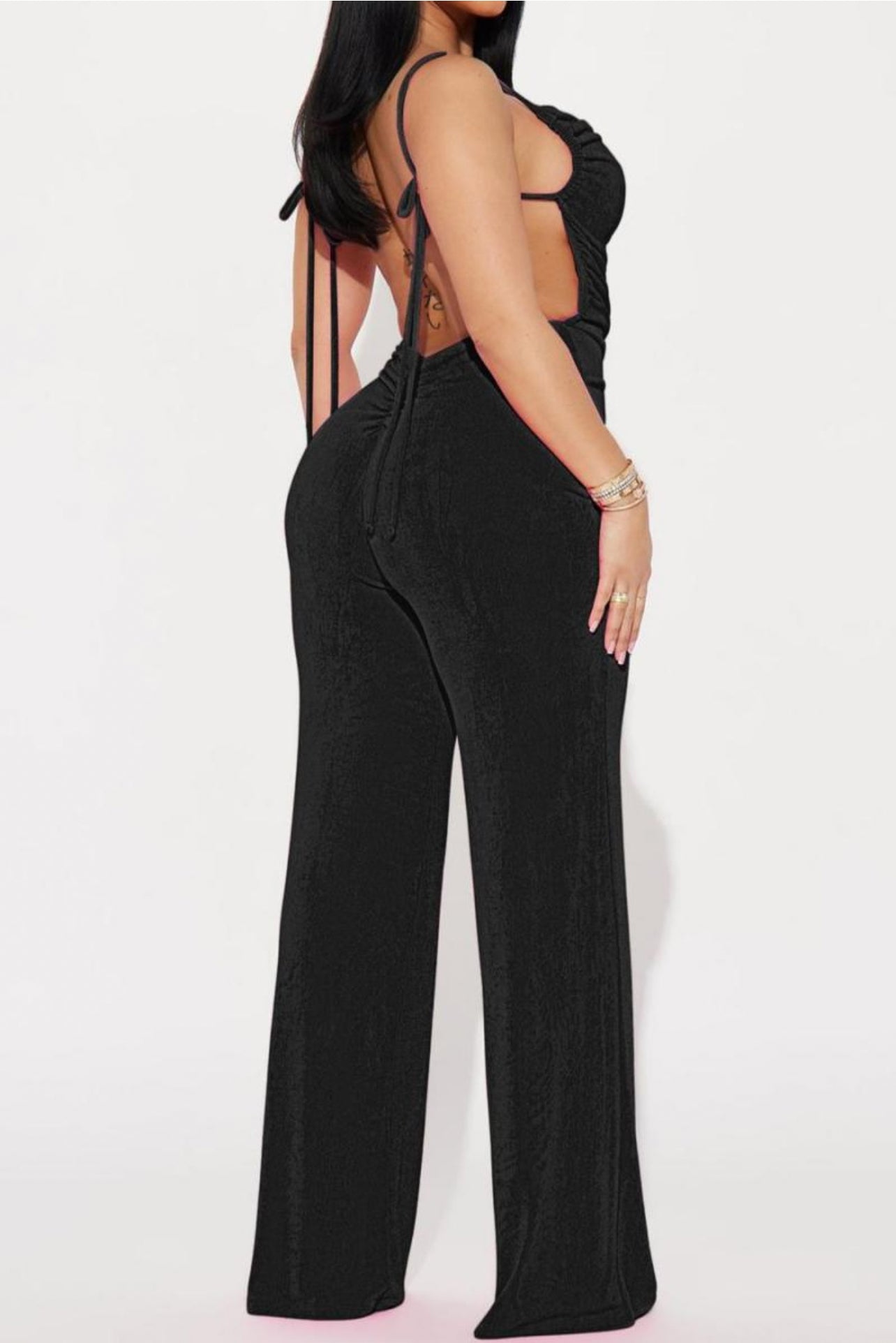 Carey Pants Suit (Black)