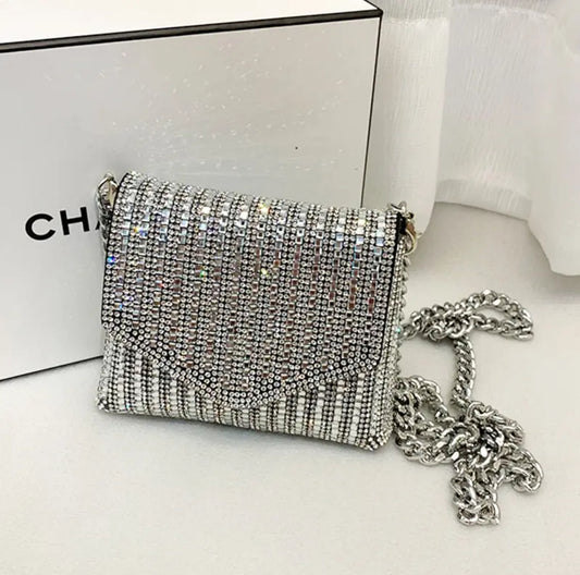 Sparkle Mini Bag (Silver)