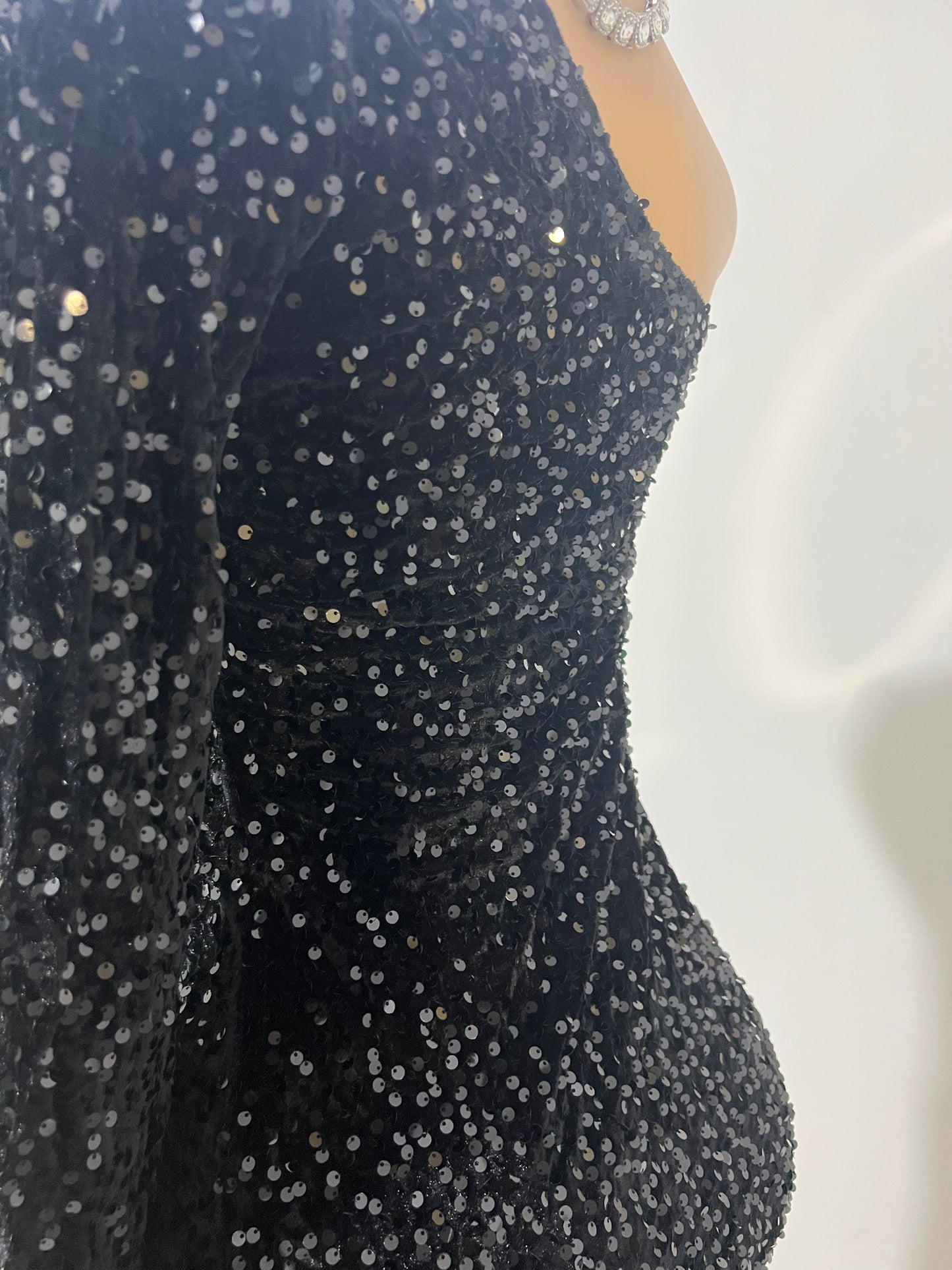 Holly Mini Dress (Black)