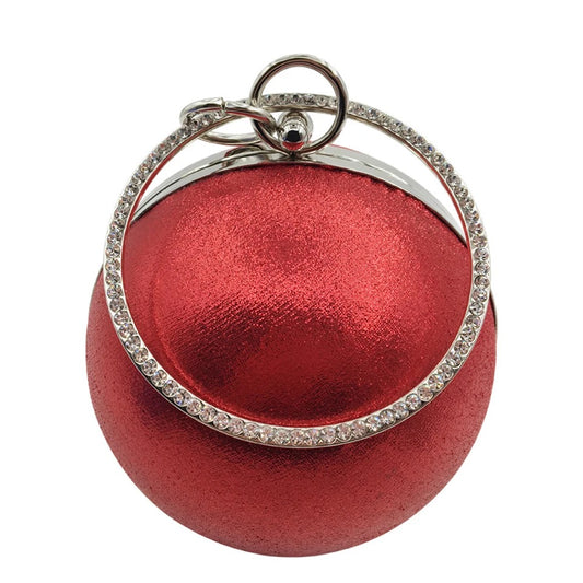 Amy Round Bag (Red)