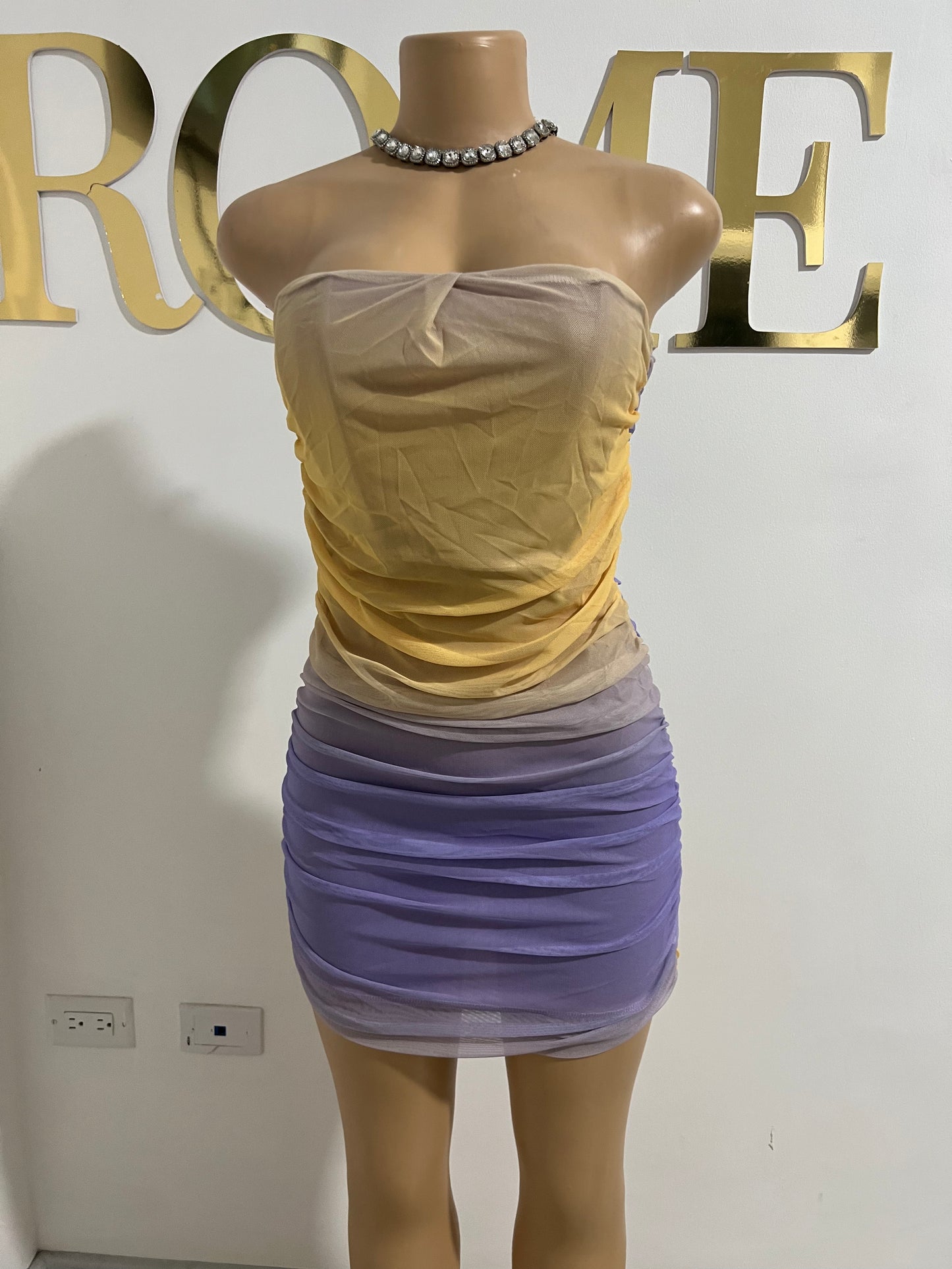 Candi Porsha Dress (Purple)