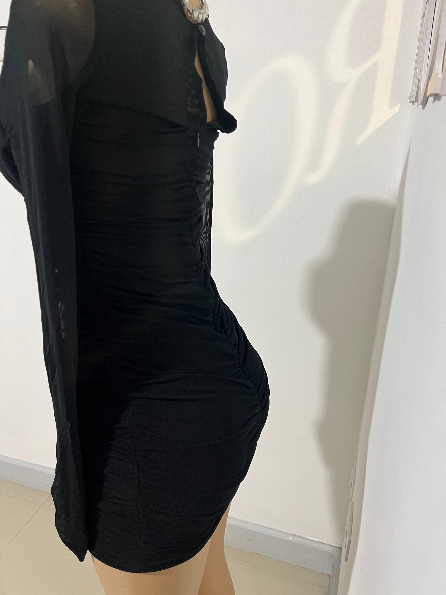 Alison Mini Dress (Black)