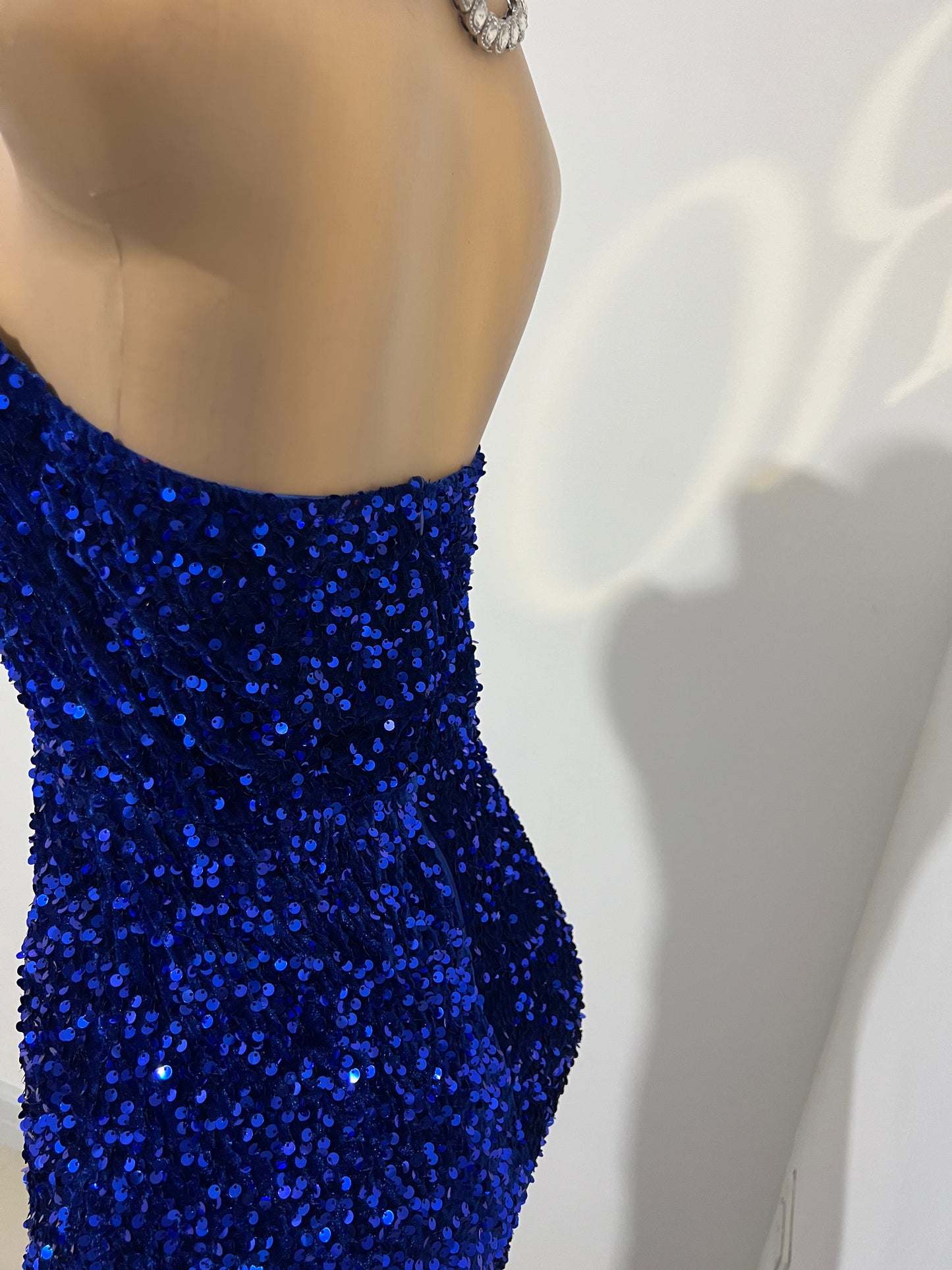 Christina Glam Dress (Blue)