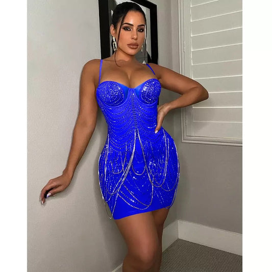 Ascension Crystal Dress (Blue)