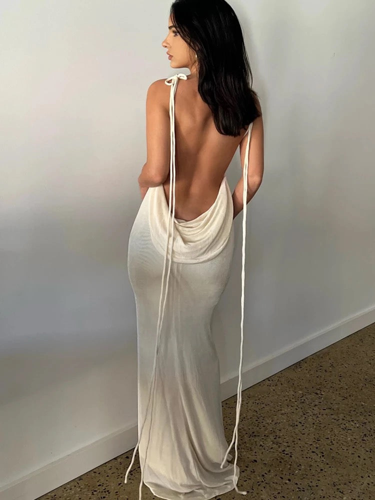 Carey Dress (White)