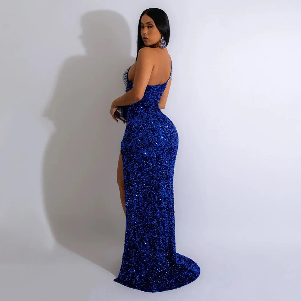 Azalia Dress (Blue)