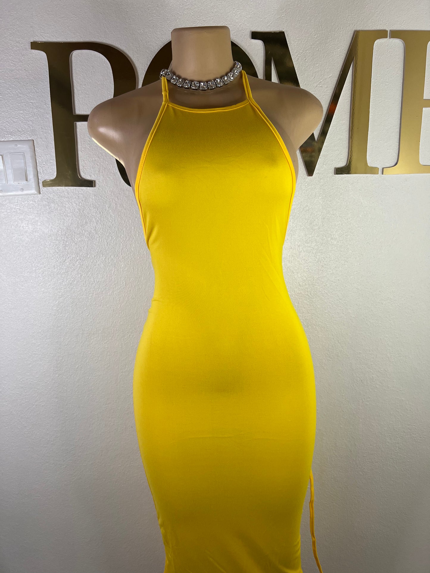 Carey Moon Dress (Yellow)