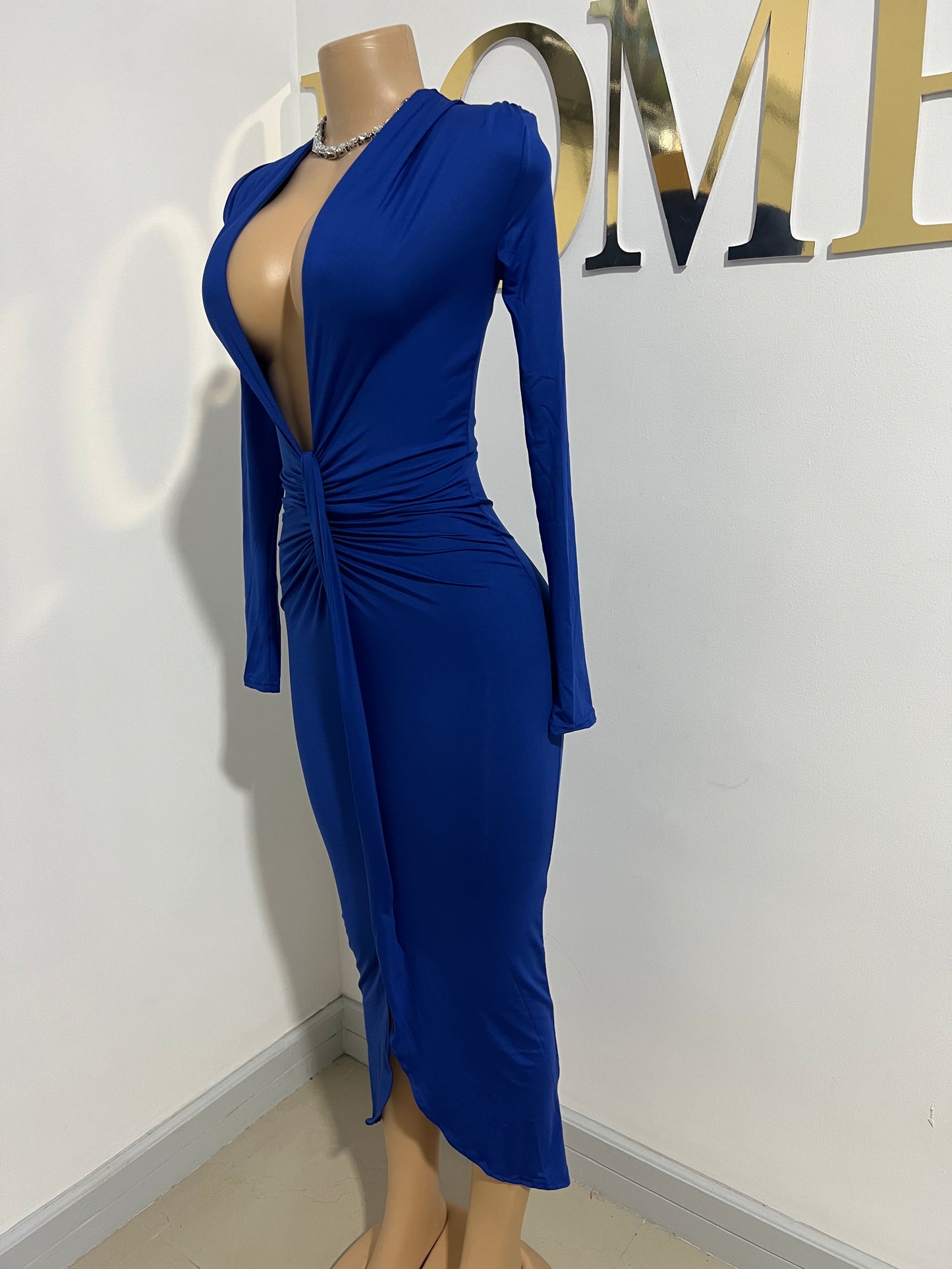 Mia Slay Dress (Blue)
