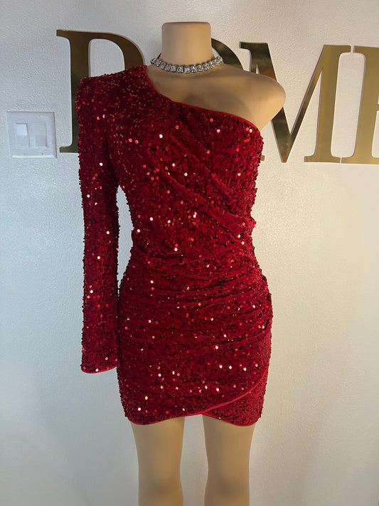 Holly Beth Dress (Red)