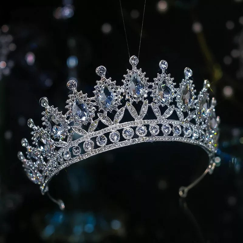 Crystal Tiara Crown J