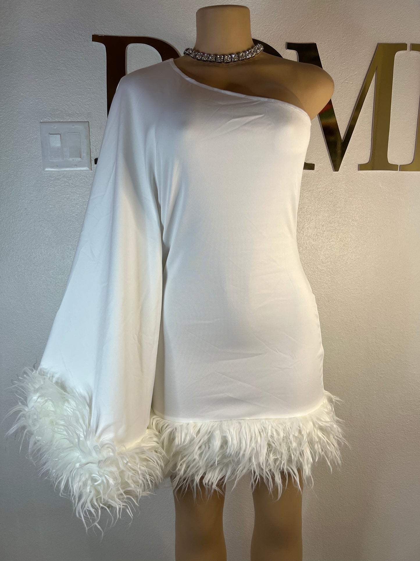 Phoebe Moira Dress (White)