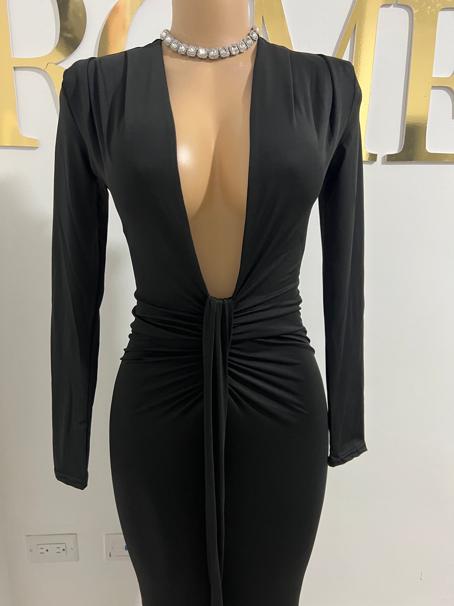 Mia Slay Dress (Black)