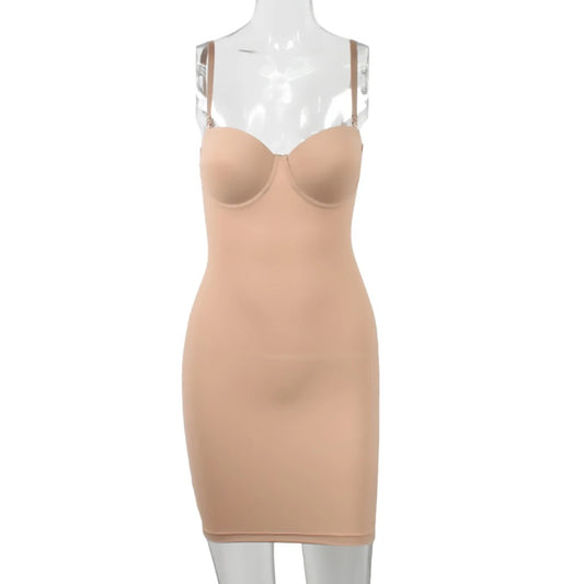 Shapewear Dress (Pink)