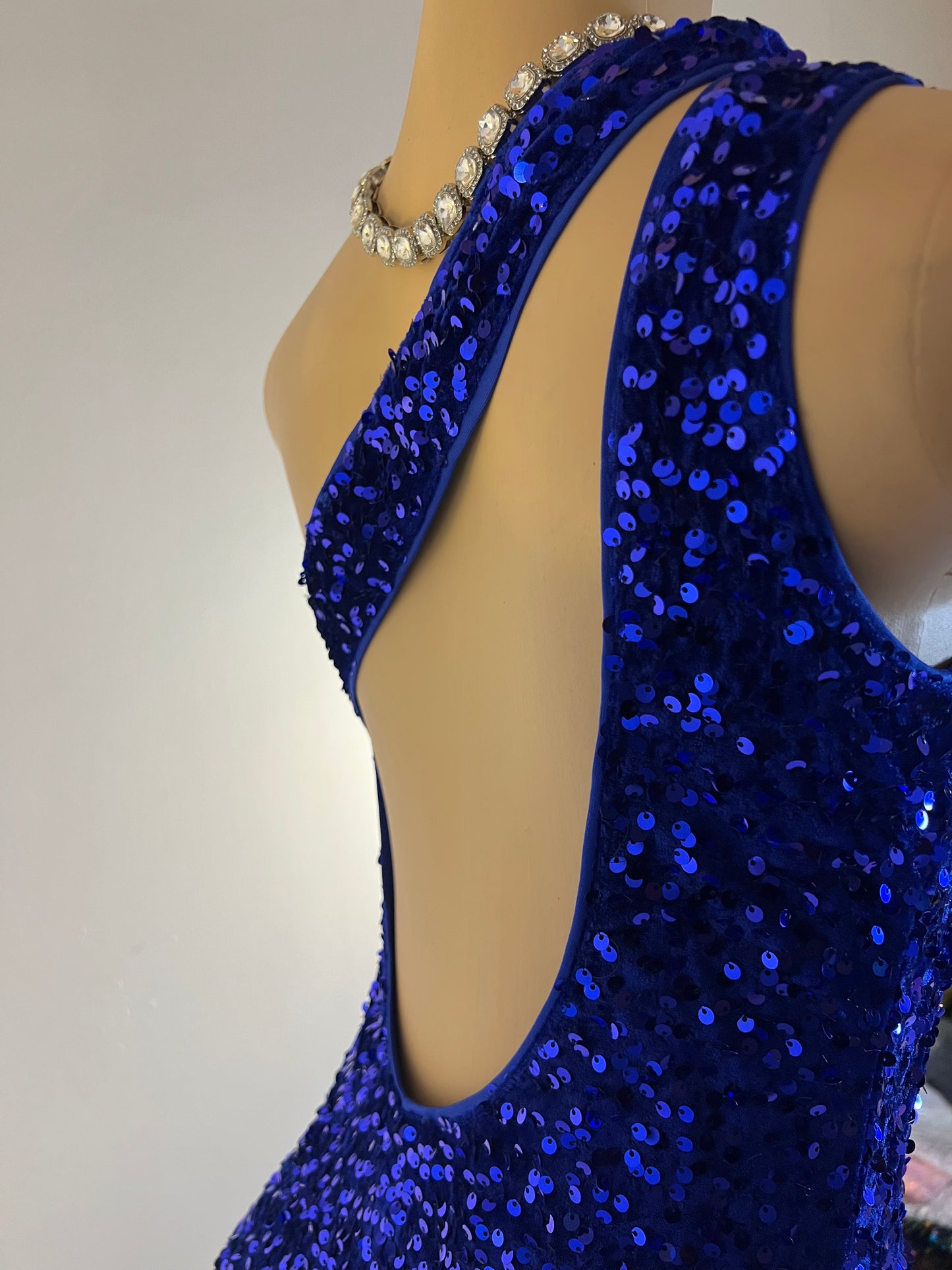 Talia Dress (Blue)