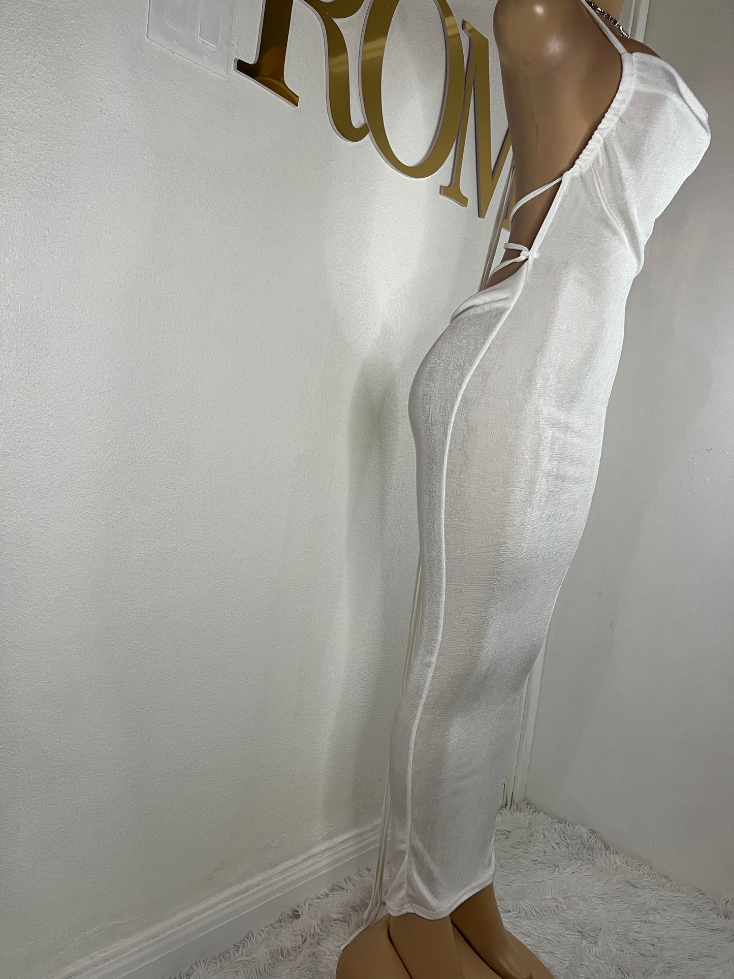 Carey Vibe Dress (White)