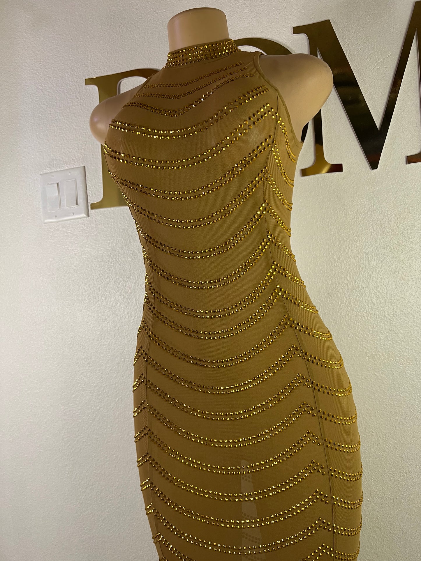 Ariana Dress (Brown)