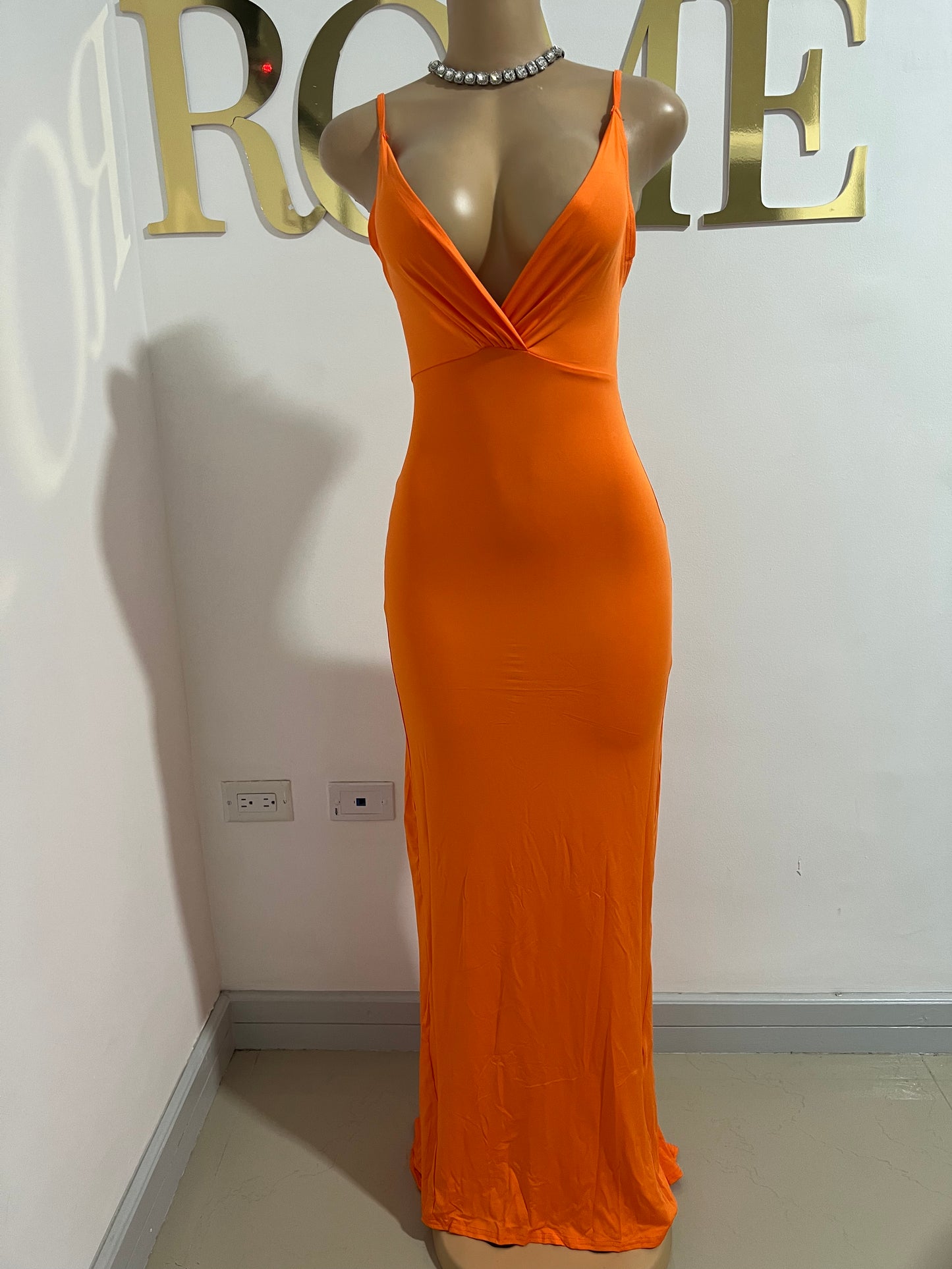 Grace Dress (Orange)