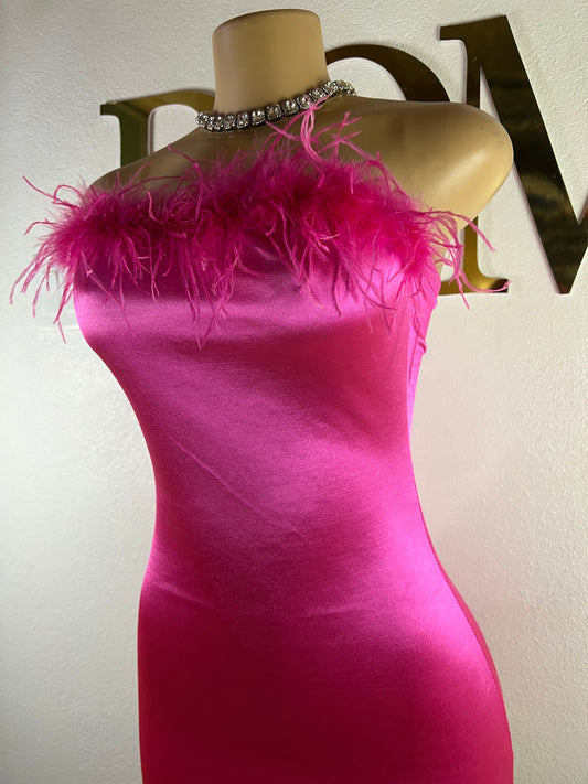 Barbie Super Mini Dress (Pink)