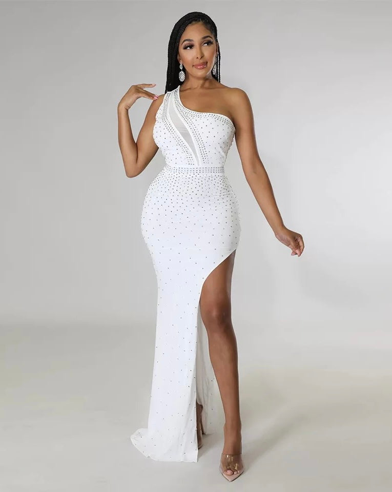 Kylie Vibe Dress (White)