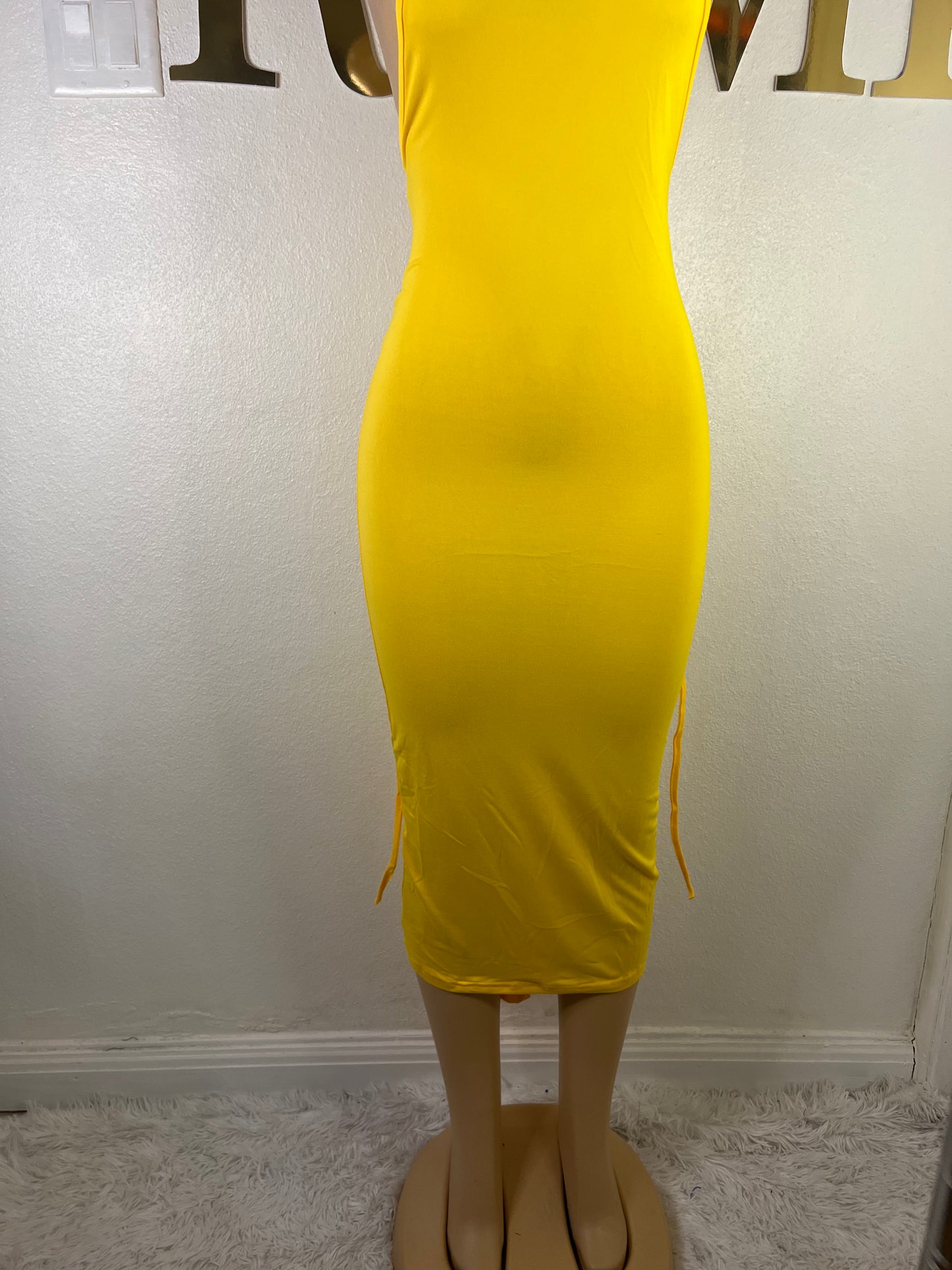 Carey Moon Dress (Yellow)