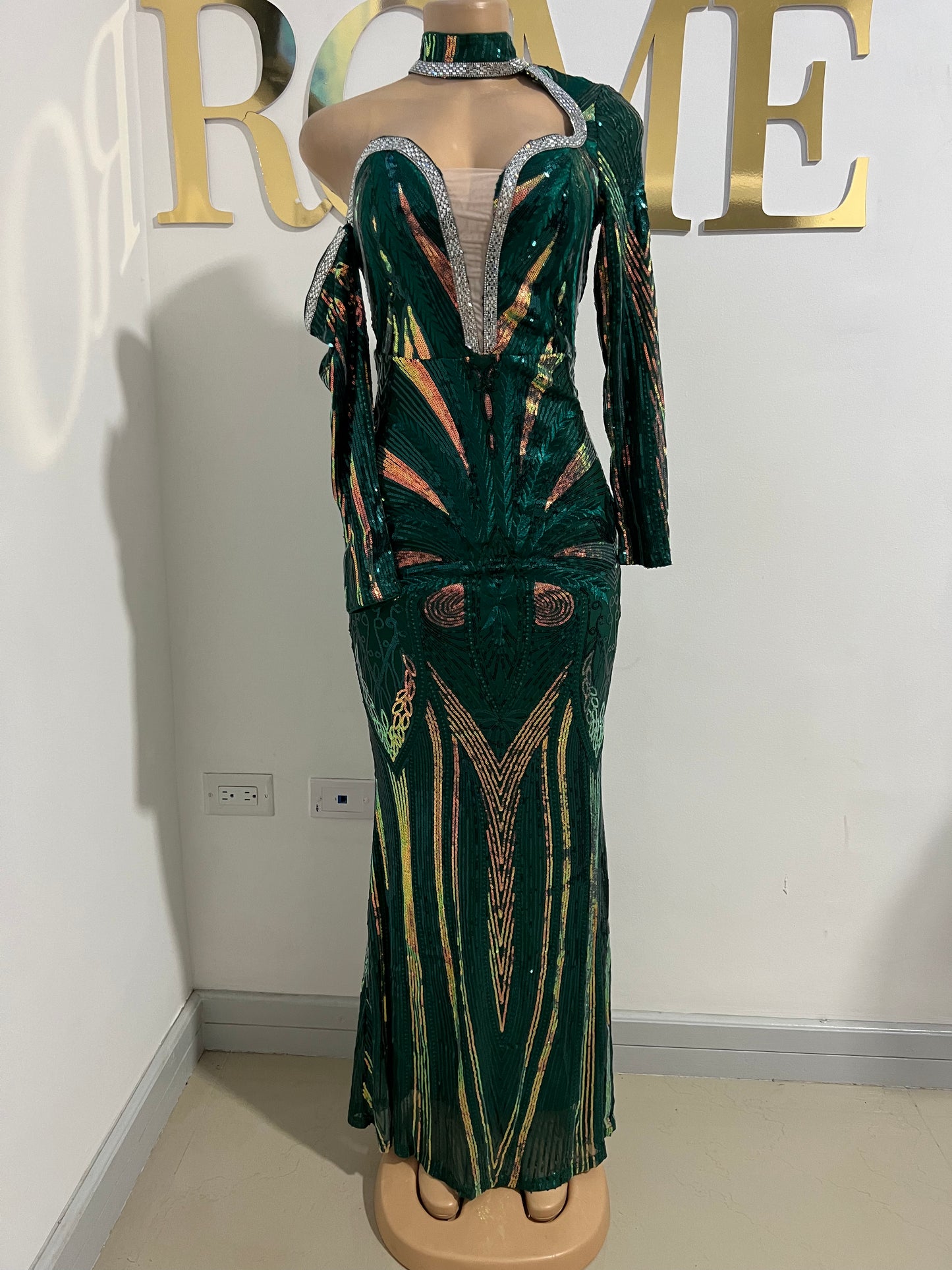 Naomi Dress (Green)