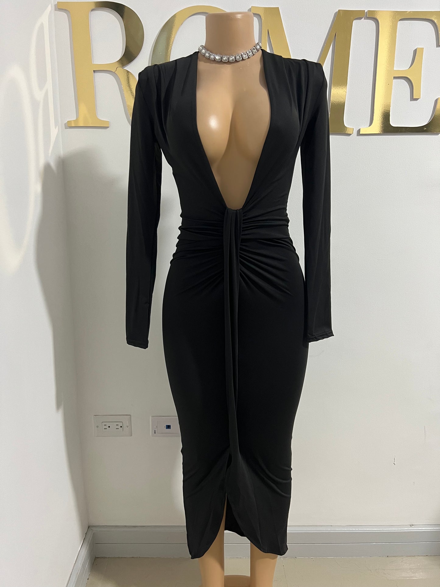 Mia Slay Dress (Black)