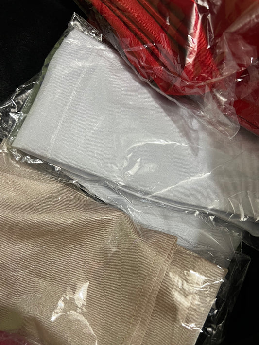 Long Satin Gloves (Champagne)