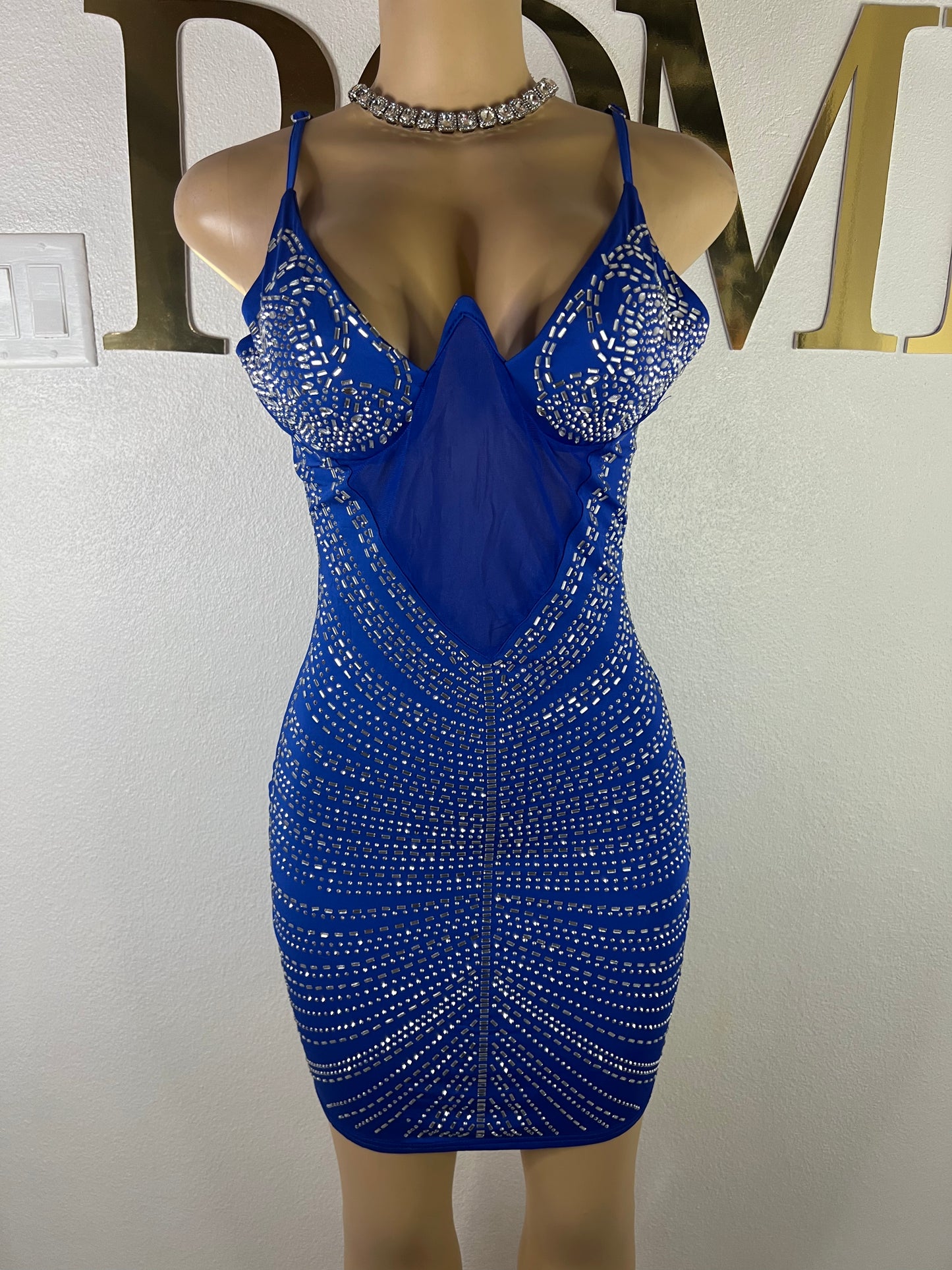 Medusa Party Dress (Blue)
