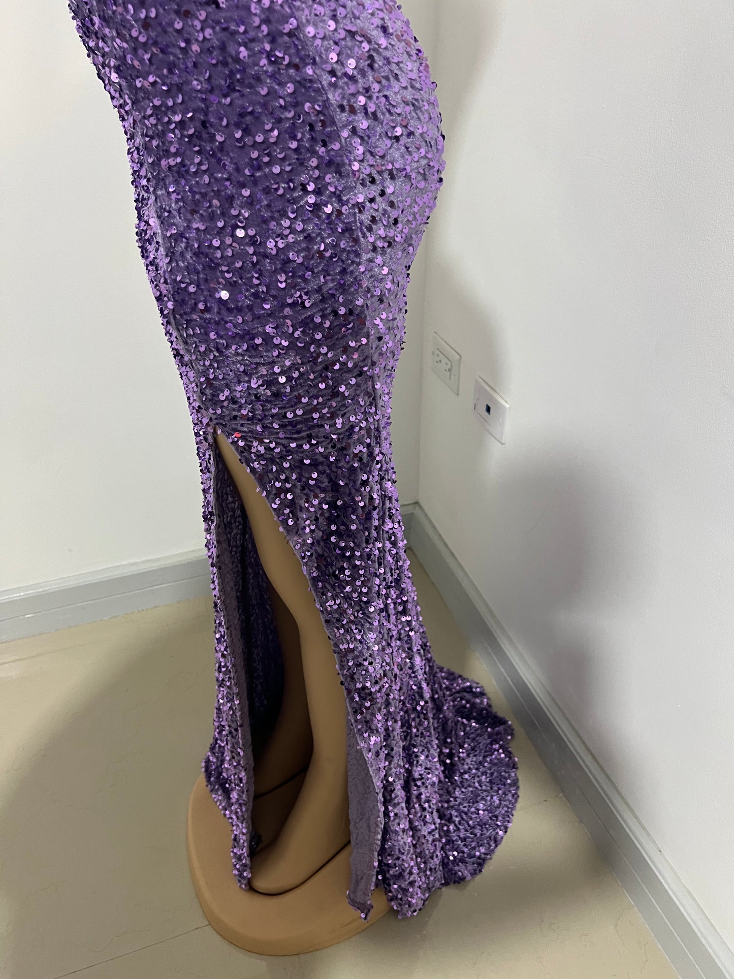 Beyoncé Glam Dress (Purple)