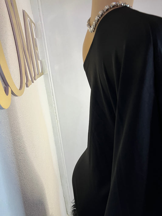 Phoebe Moira Dress (Black)