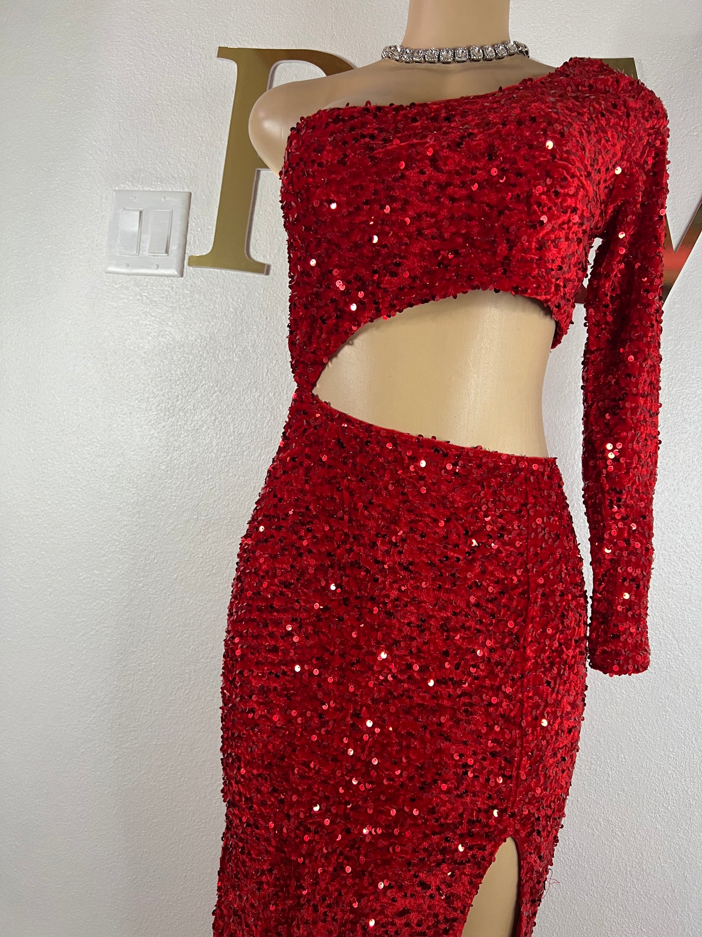 Layla Dress (Red)
