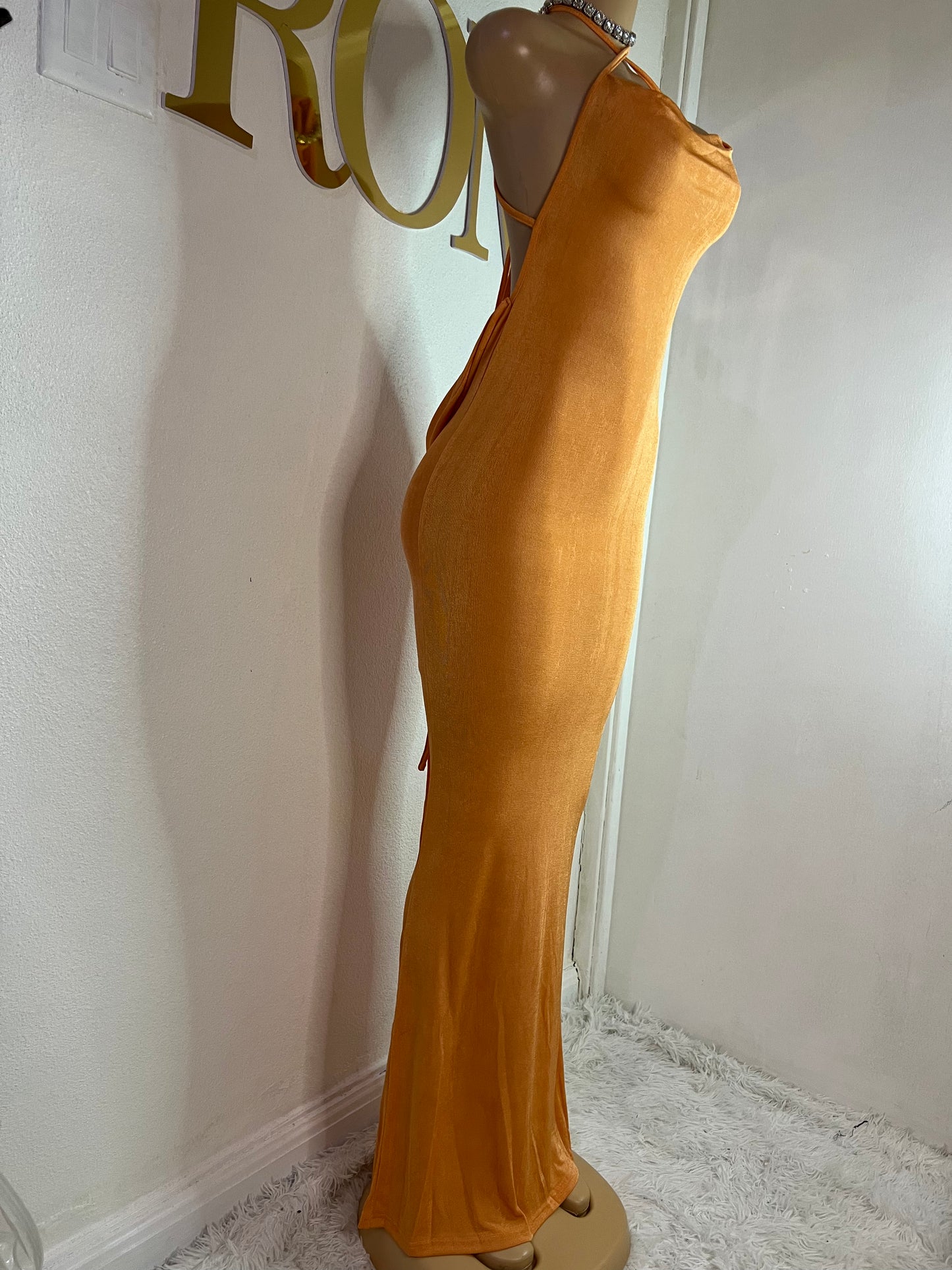 Carey Dress (Orange)