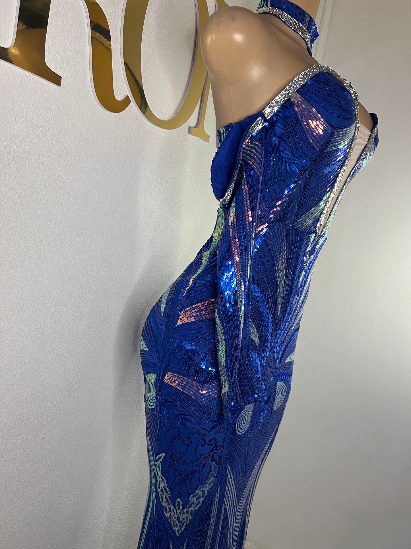 Naomi Dress (Blue)