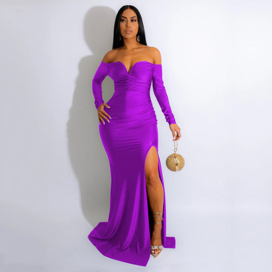Kerry Elle Dress (Purple)