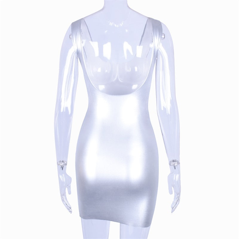 Silver Matrix Dress
