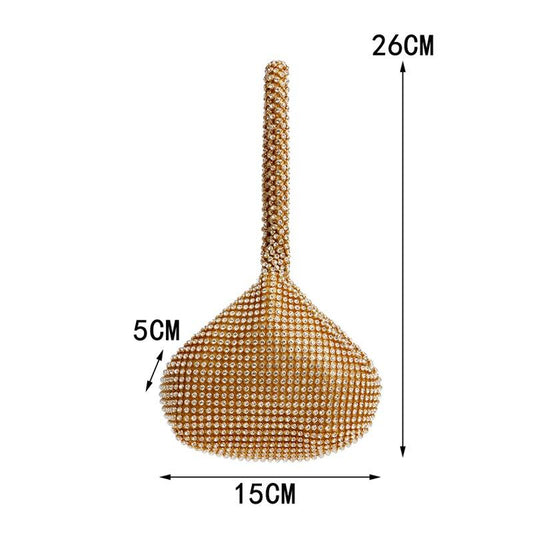 Jade Crystal Bag (Gold)