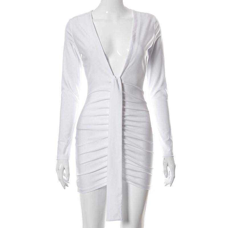 Toya Slay Dress (White)