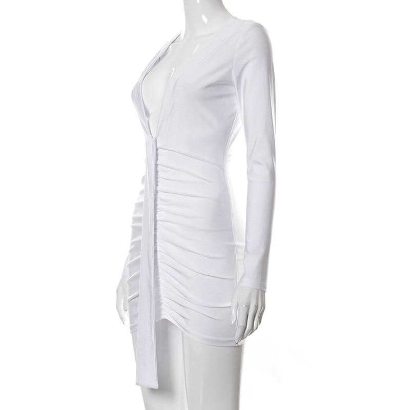 Toya Slay Dress (White)