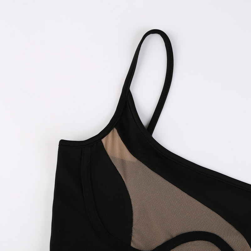 Eve Swirl Dress (Black)