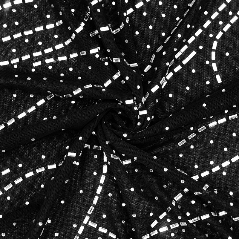 Winter Crystal Dress (Black)